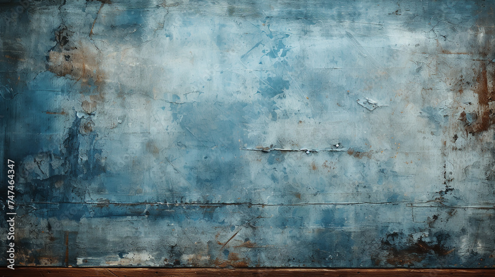 Fototapeta premium Grunge blue background