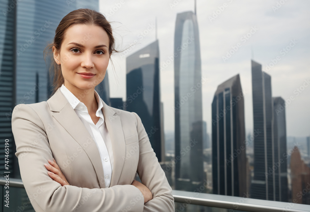 Young businesswoman portrait Young businesswoman portrait