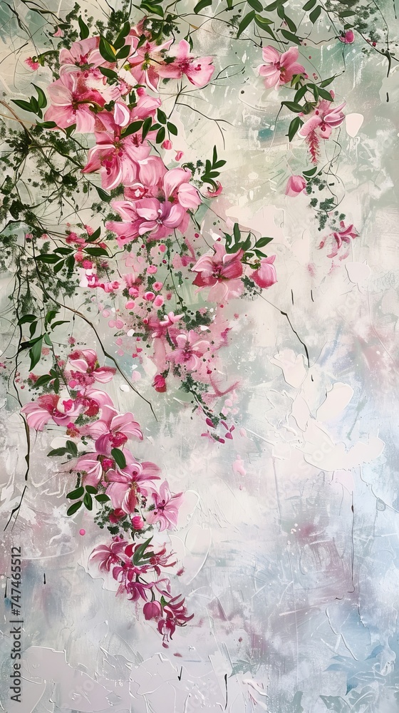 Florals and botanicals, Freshness  art backdrop