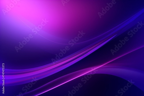 Abstract gradient Background Wave purple neon Smooth and flare light 
