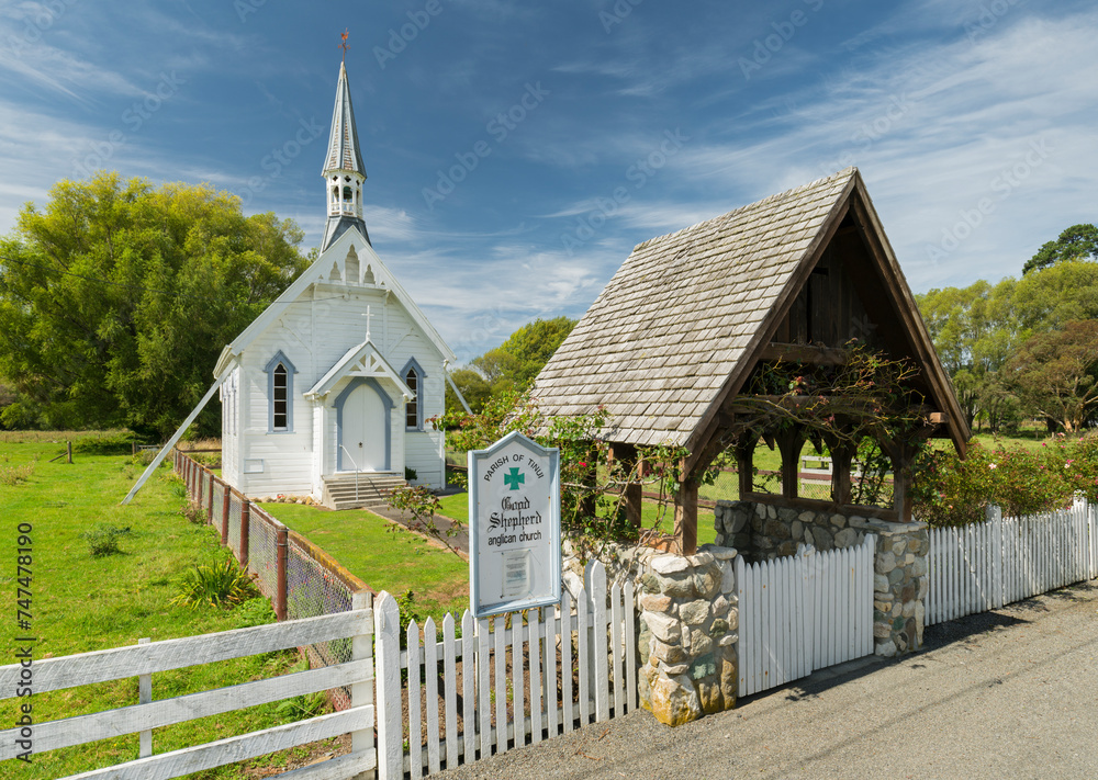 Φωτογραφία Church of the Good Shepherd, Tinui, Wellington, Nordinsel, Neuseeland, Ozeanien