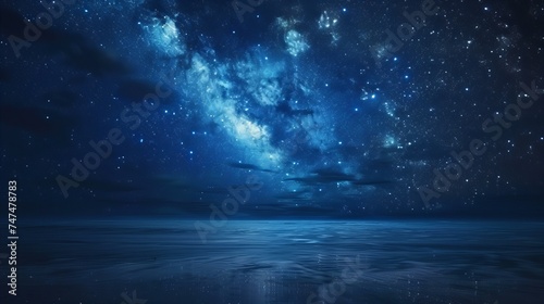 Star-filled night sky photo