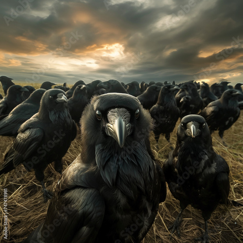 crows photo