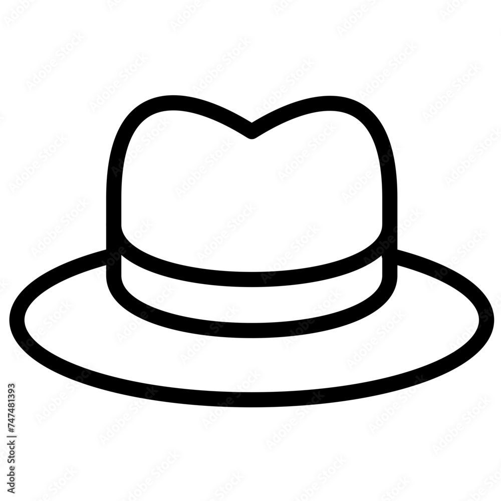 Sun hat Icon Style Sun hat Icon Style