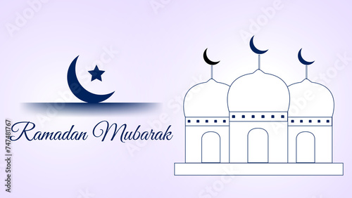 Greetings of Ramadan - Ramadan kareem and Ramadan Mubarak