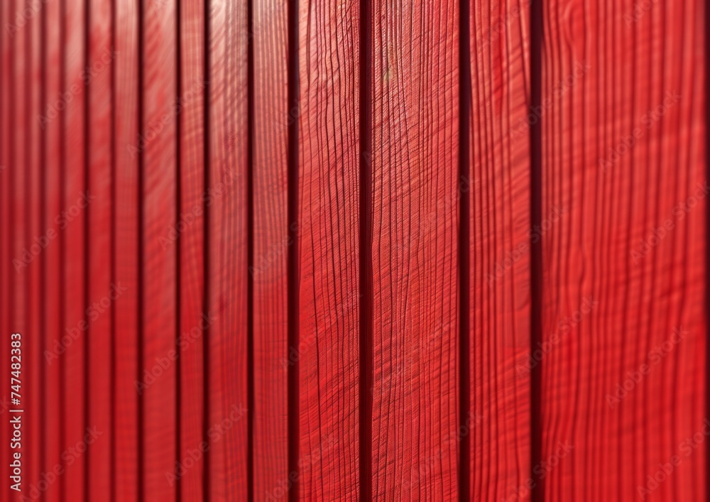 thin red wooden boards with a grain closeup Generative AI thin red wooden boards with a grain closeup Generative AI