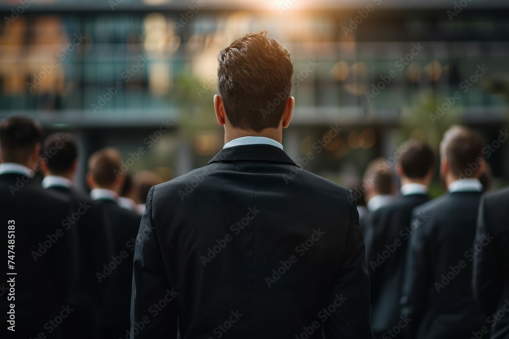 Different concept. Background with selective focus and copy space