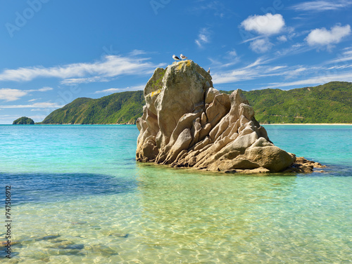 Wainui Inlet, Abel Tasman Nationalpark, Tasman, Südinsel, Neuseeland, Ozeanien photo