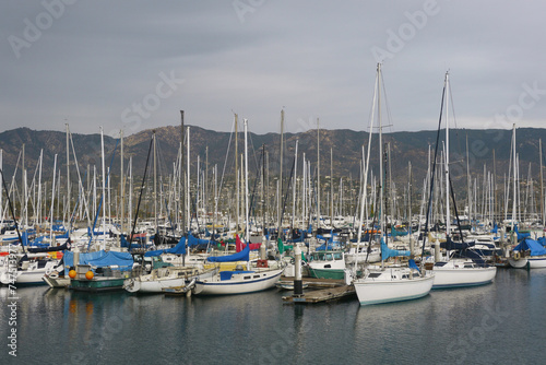 Marina , bateaux, Californie,  © Anne-Marie G