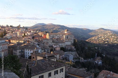 panorama su Perugia