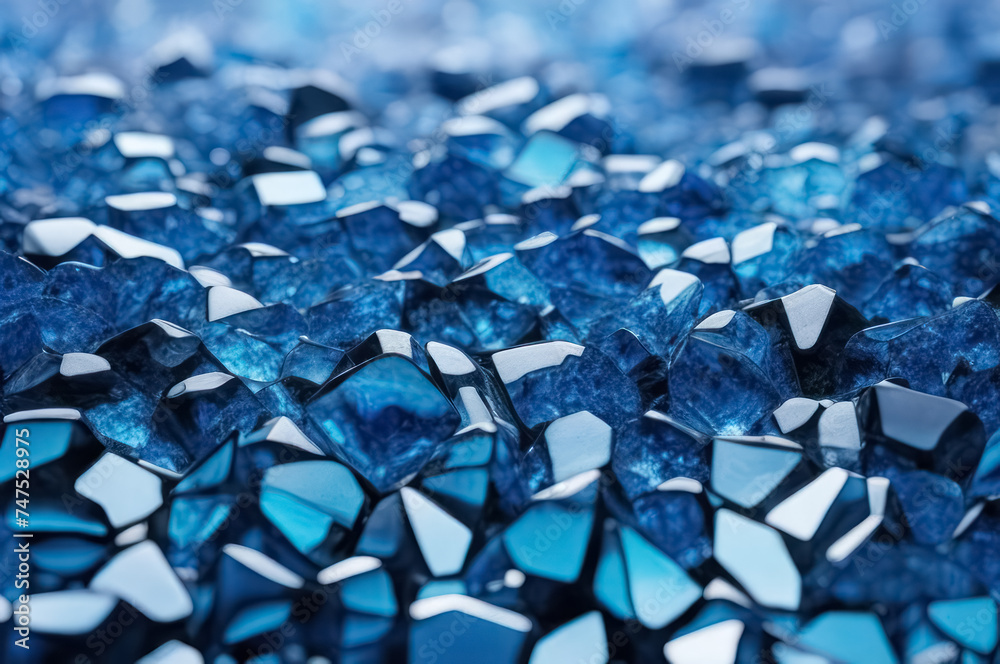 Texture of precious and semiprecious stones. Blue Crystal Mineral Stone. Gems. Texture of precious and semiprecious stones. Blue Crystal Mineral Stone. Gems.