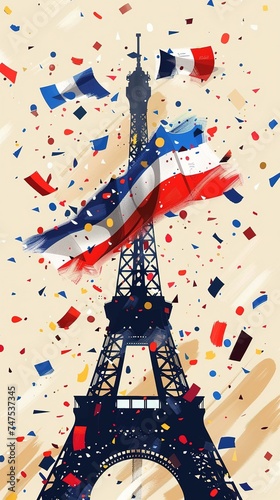 Bastille Day. French national holiday