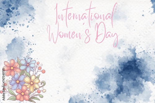 International Women's Day.  Women empowerment. International Women's Day  banner. International women's day vector illustration. International women's day flat design vector illustration. © Samreen