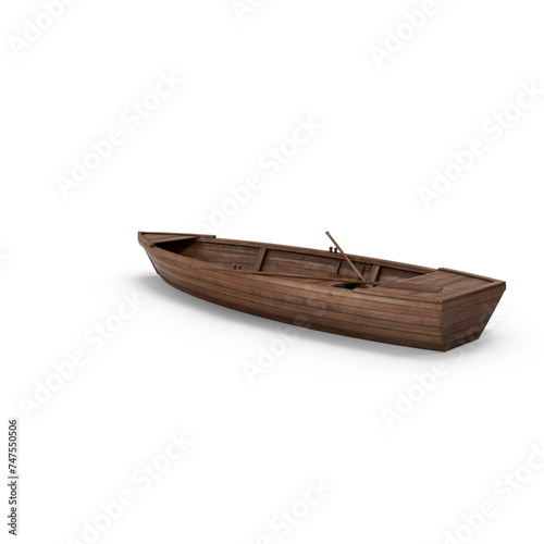 Wooden Boat PNG