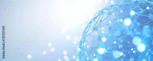 futuristic background communication abstraction.