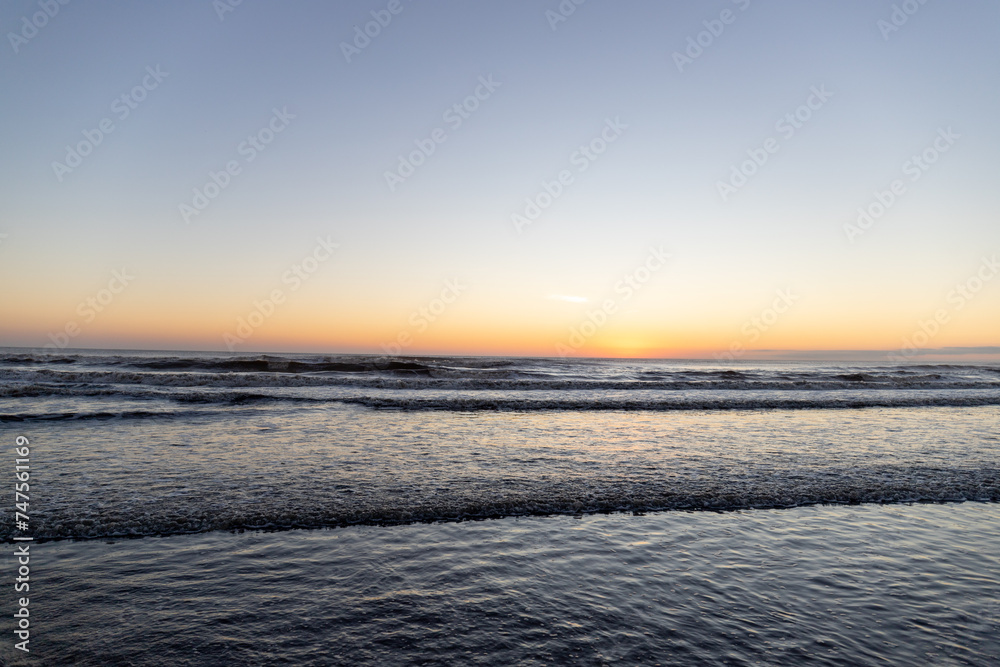 Sunrise on the beach - Argentina