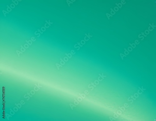 A clean background in mint green or turquoise. Soft gradient, for website design, advertising, texture, banners or as a background for text.