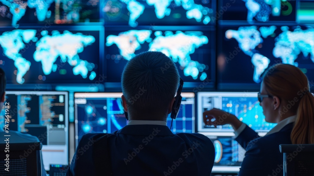 The developer group is observing data developments The developer group is observing data developments