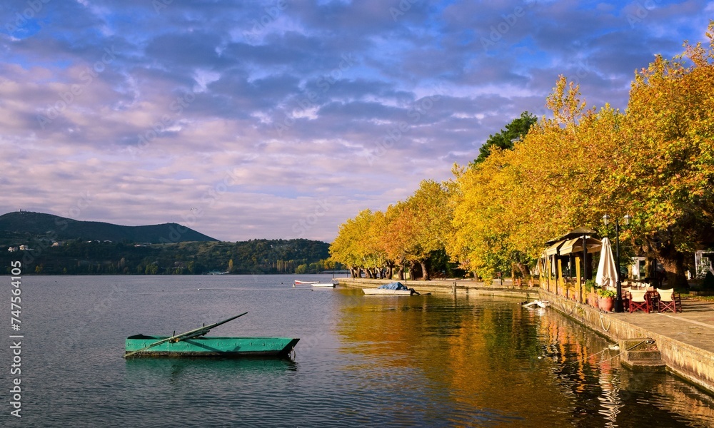 lake in autumn