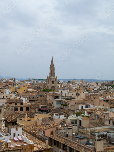 Palma seen from the top of the Cathedral