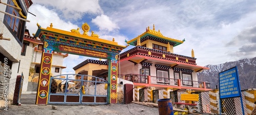 Buddhist Monastery In the Himalayas (Key Monastery) photo