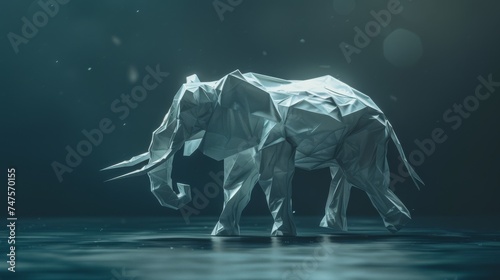 origami elephant © Rafa