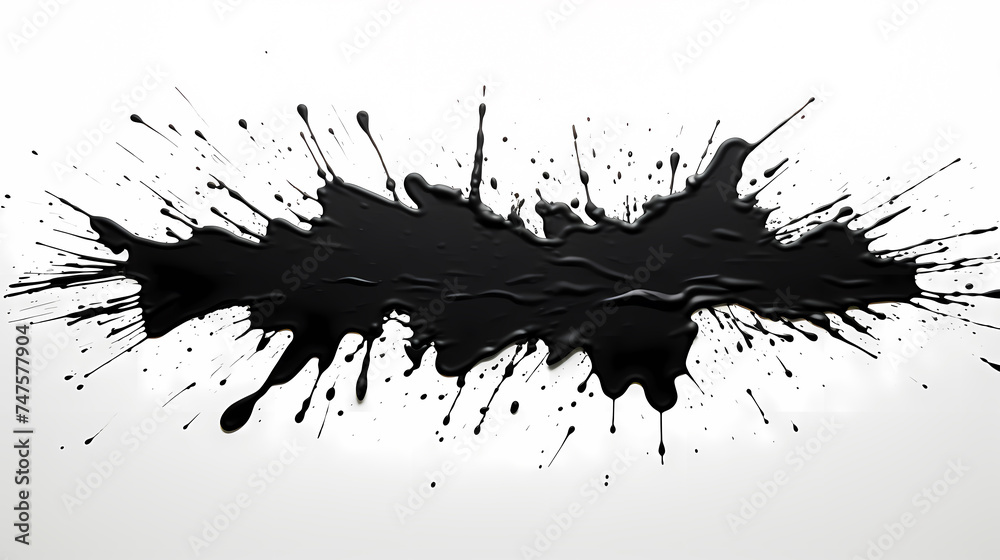 Black and white abstract brush wallpaper