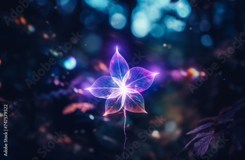Cosmic Light Blossom © Canvas Alchemy