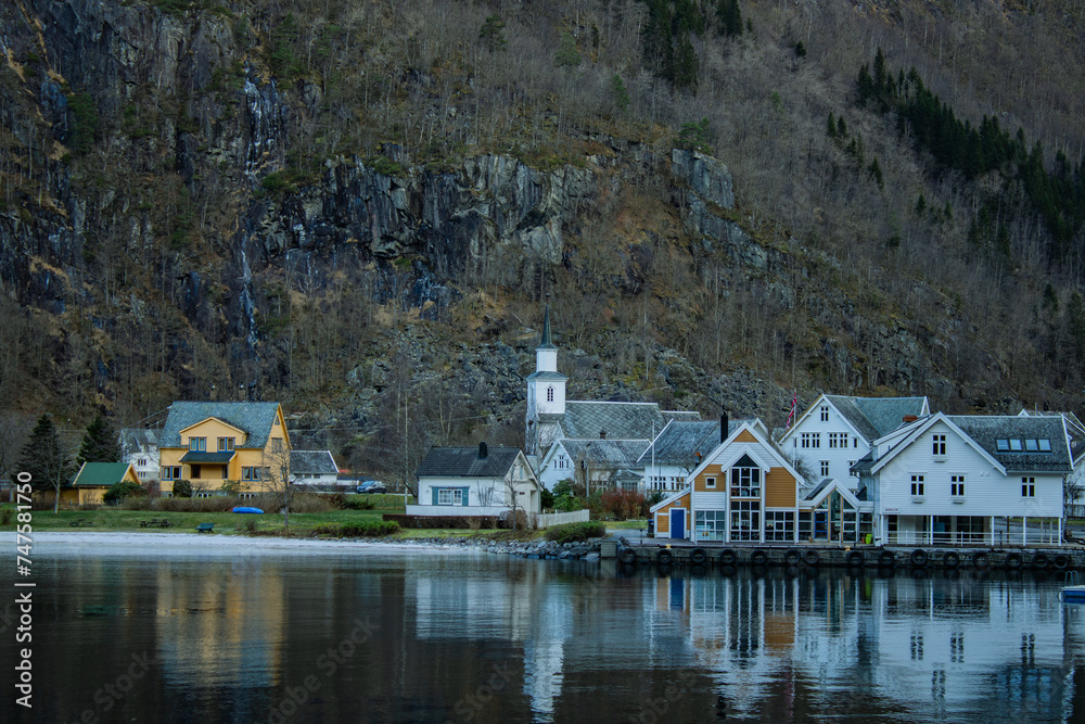 Fototapeta premium Norway trip, sea, fiords, landscape