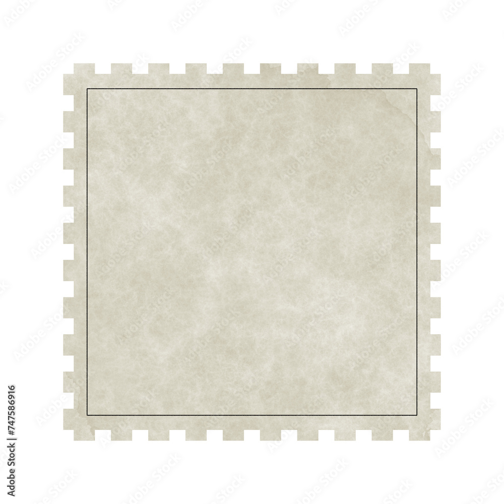 Obraz premium blank postage stamp - isolated