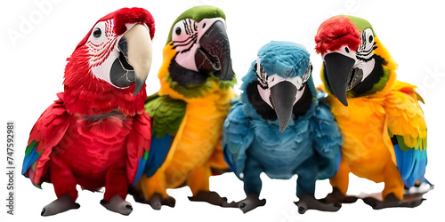 Soft and comfortable macaw parrot doll for children's gifts.