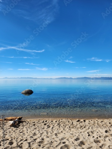 beach and mountains