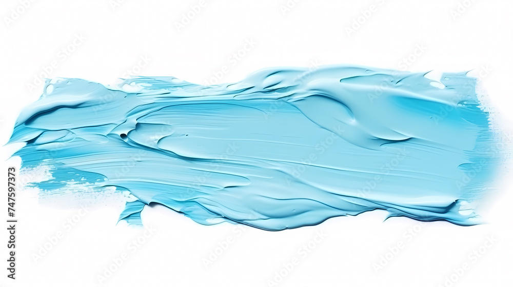 Luxurious lipstick stroke application closeup, cosmetic composition isolated for use in beauty products