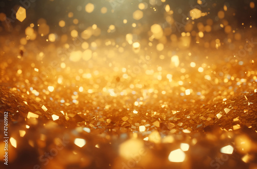 Golden Bokeh Euphoria © Canvas Alchemy