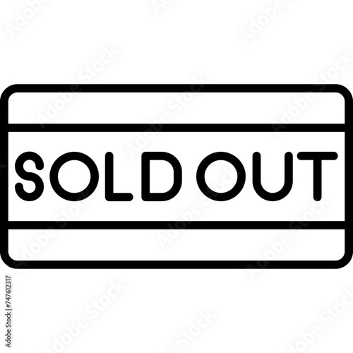 Out Of Stock Icon