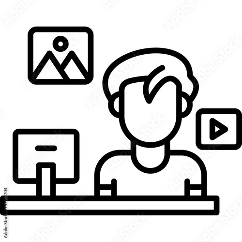 Procrastination Icon