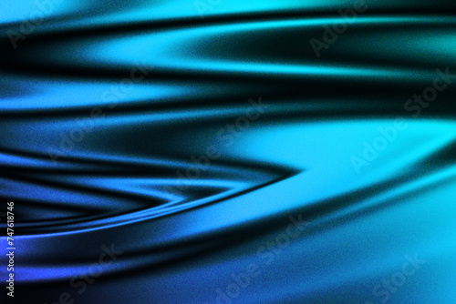 Light blue gradient grainy liquid background.
 Noise backdrop for wallpaper, banner, poster. 
