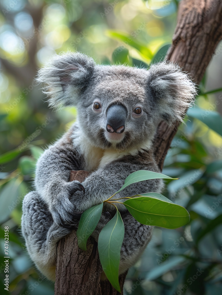 Obraz premium koala bear in tree