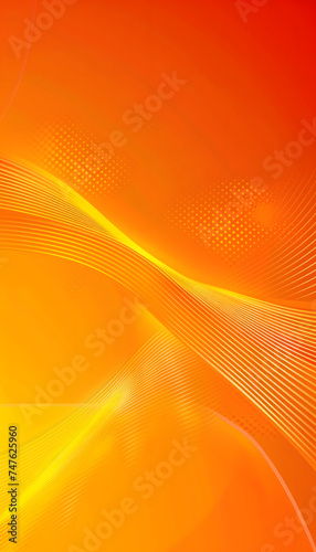Abstract Gold Orange Background