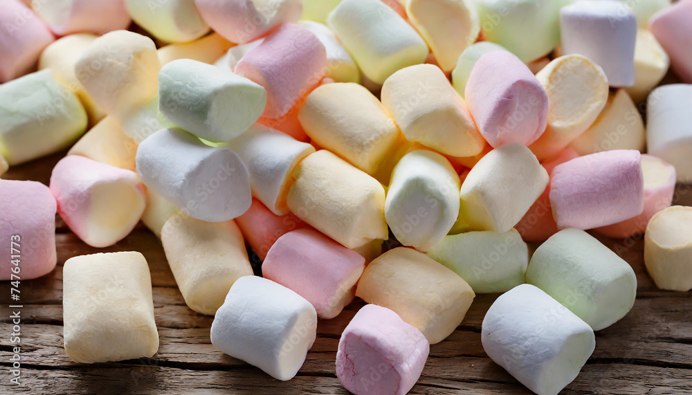 Marshmallows Background. Marshmallows Background.