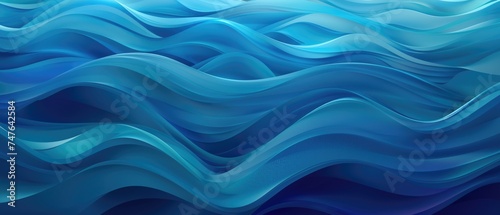 Blue waves texture background