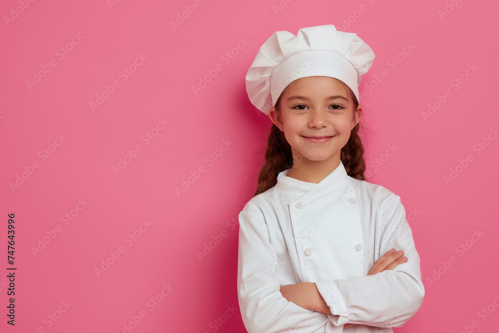 Young Aspiring Chef: Culinary Dreams in Pink Young Aspiring Chef: Culinary Dreams in Pink