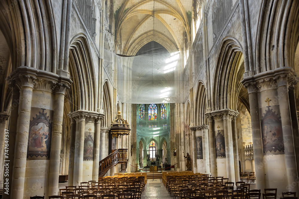 Foto de Interior of Saint Jacques Church of Dieppe (Eglise Saint