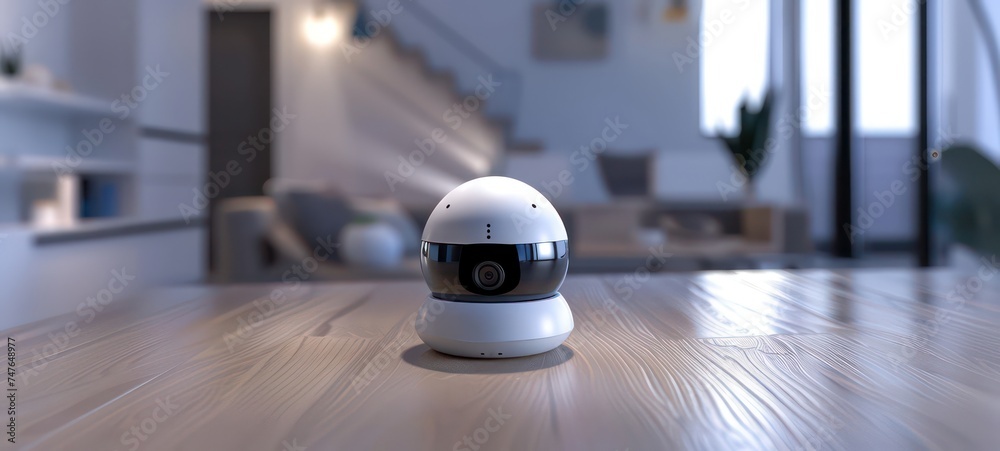 Security camera high tech smart gadget internet of thing smart home security technology, smart digital lifestyle home automation control online futuristic background Security camera high tech smart gadget internet of thing smart home security technology, smart digital lifestyle home automation control online futuristic background