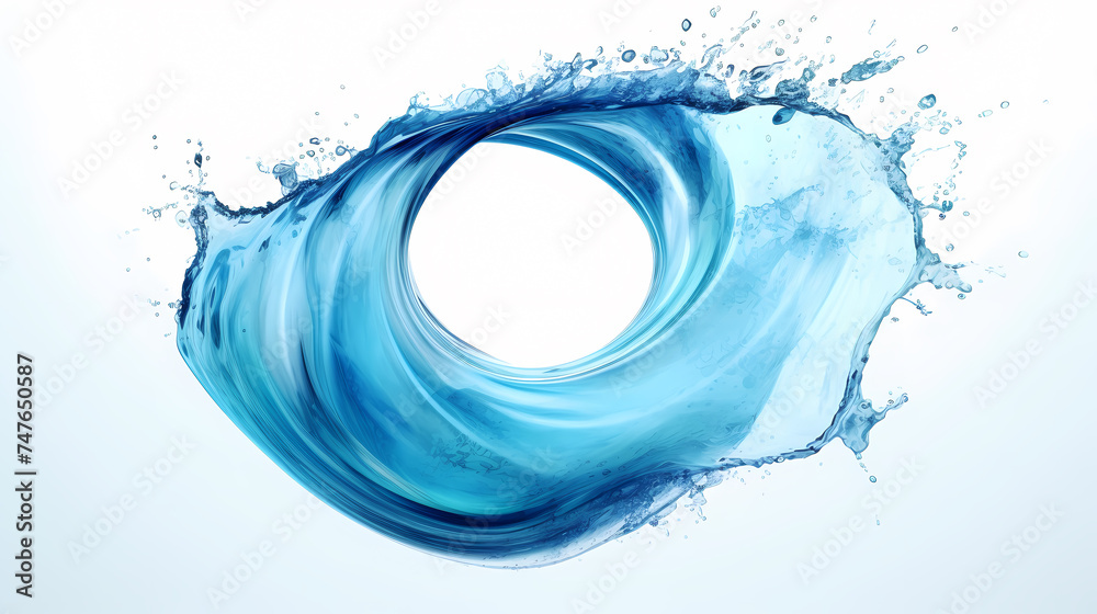Beautiful clear water whirlpool, swirling background Beautiful clear water whirlpool, swirling background