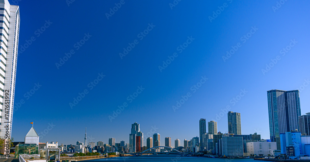 Fototapeta premium 築地大橋