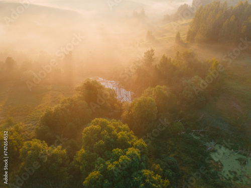aerial view of the landscape © Evgenii Ryzhenkov