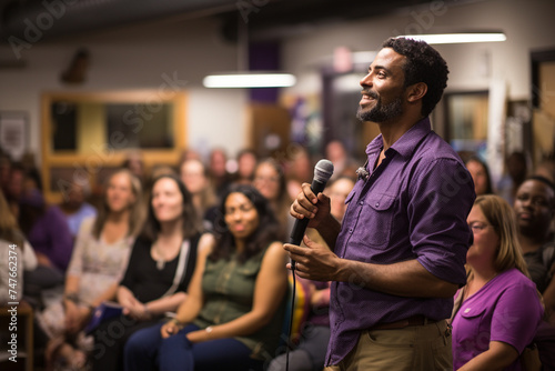 A workshop series held in a local community center, empowering marginalized voices and providing tools for grassroots organizing and advocacy.