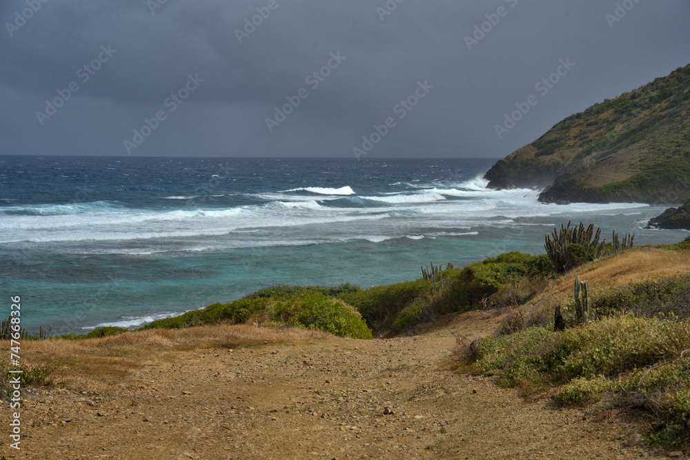 Angry Sea along the coast of St Croix