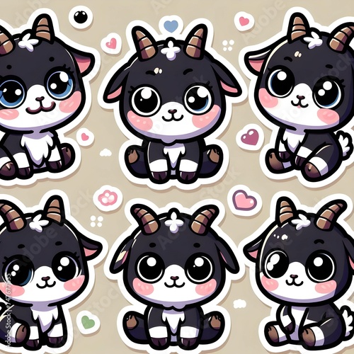 Kawaii Goat Set